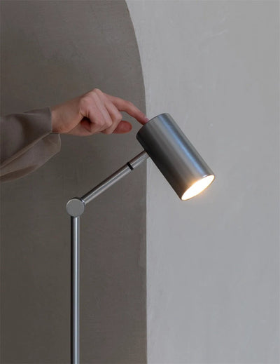 Vloerlamp Montreux, nickel finish by it's about RoMi