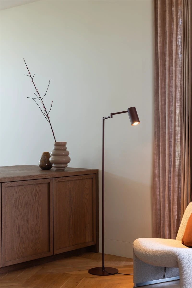 Vloerlamp Bilbao, burgundy by it's about RoMi