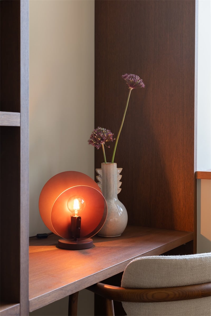 Tafellamp Toledo, Bruin