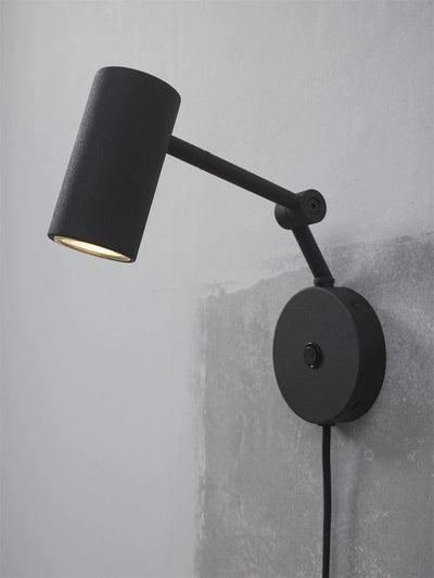 Wandlamp Montreux - Zwart - 10.5x21.5x18cm by it's about RoMi