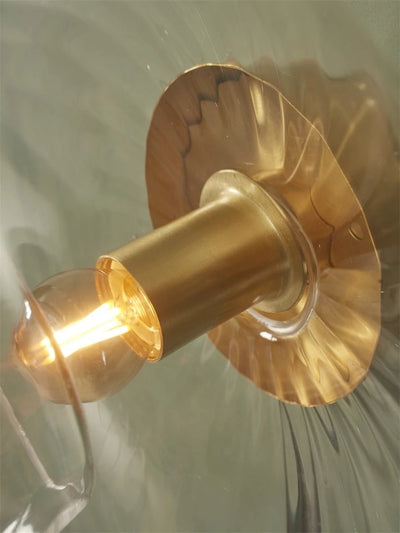 Plafondlamp Brussel - Goud/Glas - Ø27cm by it's about RoMi