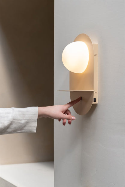 Wandlamp Tokyo, beige