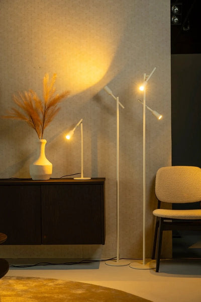 Vloerlamp Dirk 2LT creme by ETH