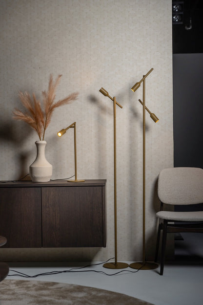 Vloerlamp Dirk 1LT mocha mousse