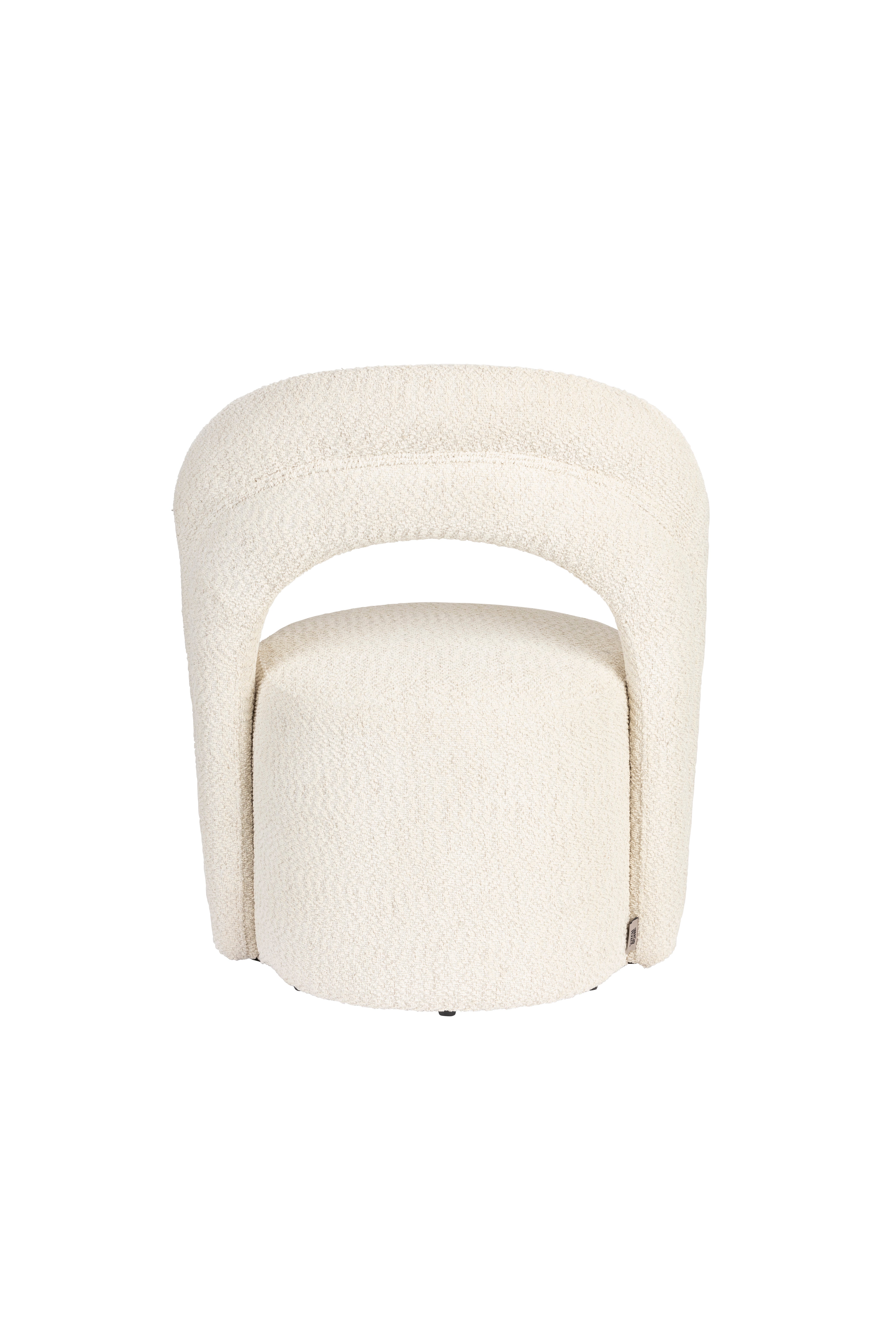 Lounge Chair Seina Swivel Beige