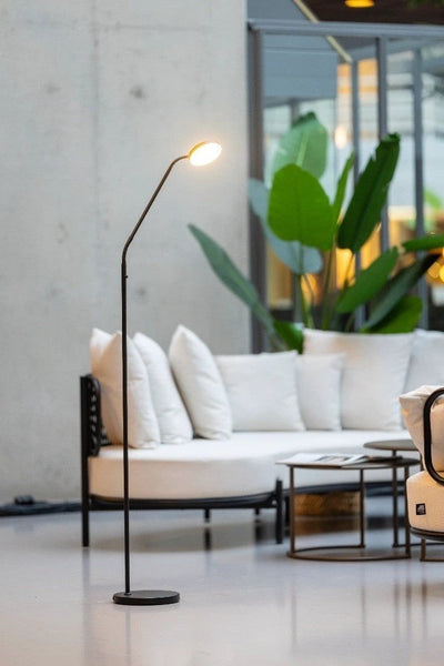 Vloerlamp Duuk Oplaadbaar zwart by ETH