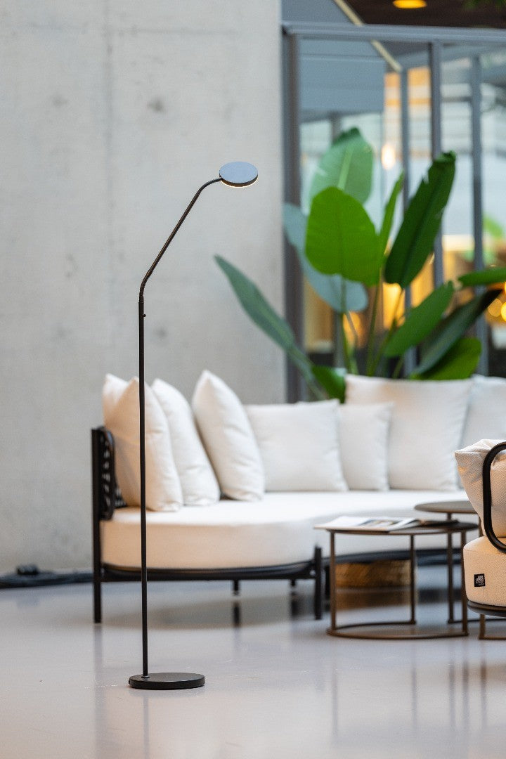 Vloerlamp Duuk Oplaadbaar zwart