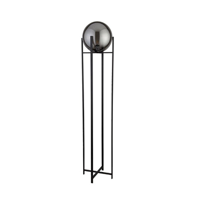 Vloerlamp Amsterdam - Black and Smoke by Searchlight
