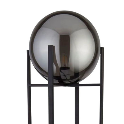 Vloerlamp Amsterdam - Black and Smoke by Searchlight