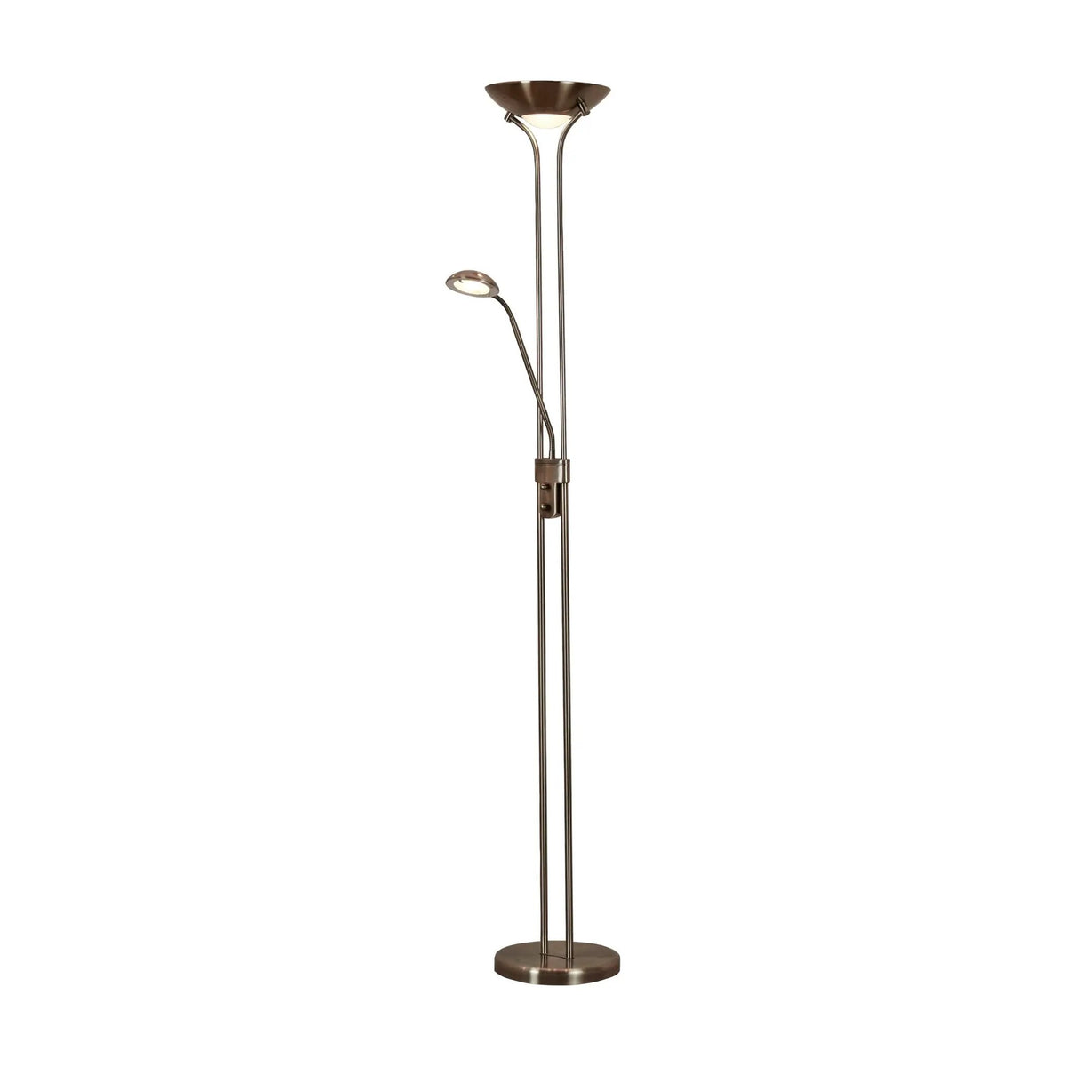 Vloerlamp Square - Antique Brass by Searchlight