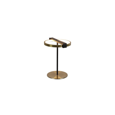 Tafellamp Aerial - Satin Brass and Black by Searchlight