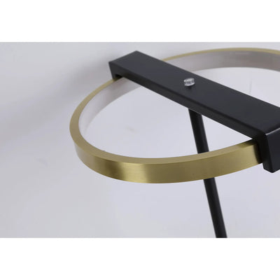 Tafellamp Aerial - Satin Brass and Black by Searchlight