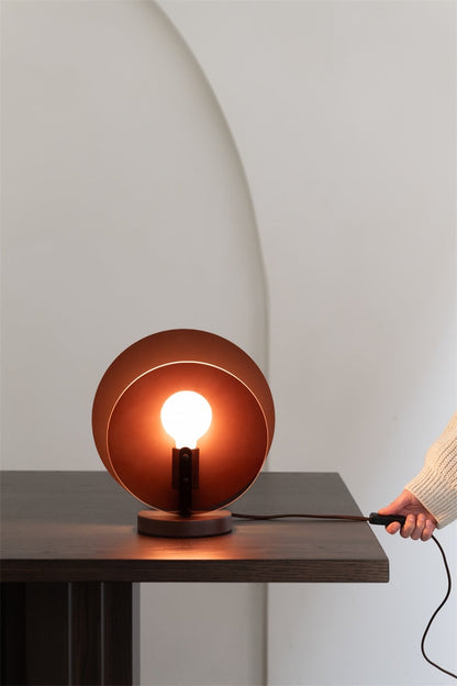 Tafellamp Toledo, Bruin