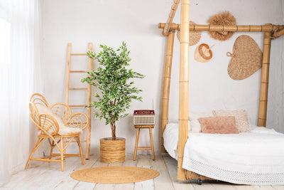 Kunstplant Ficus groen 140cm by NeverLeafs