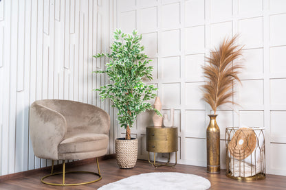 Kunstplant Ficus groen 140cm