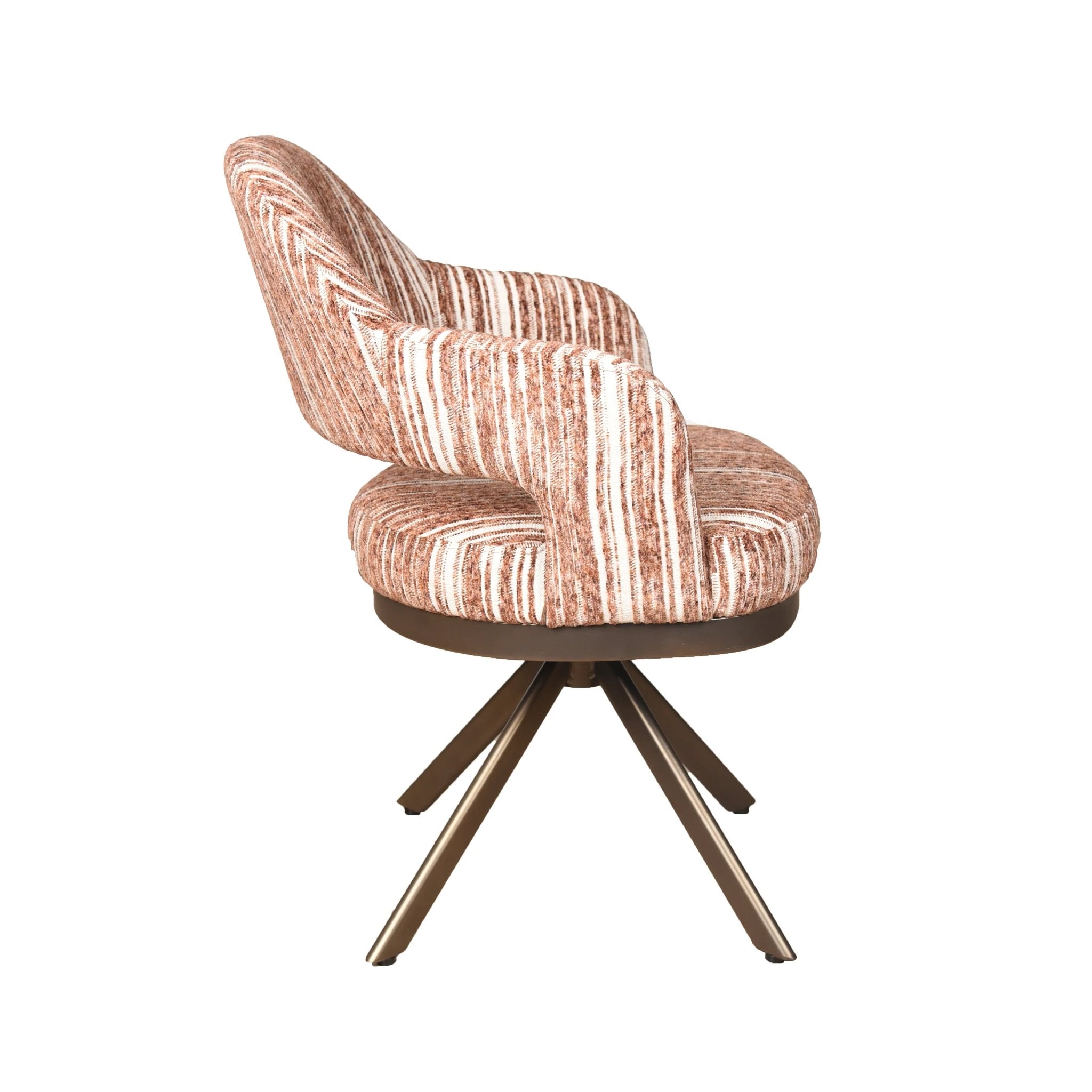 Eetkamerstoel Firenze Draai | be stylish mocca mousse by Moods Collection