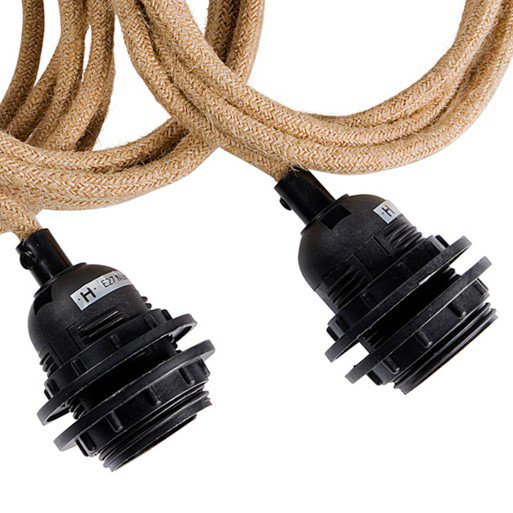 Lampfitting voor hanglamp - Naturel - 3 Fittings