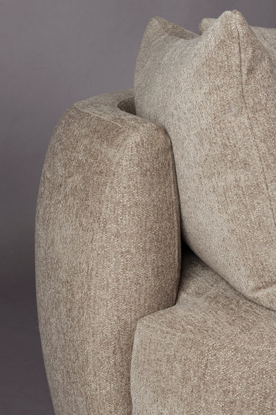 Bankstel Rocca 4.5 Seater Cappuccino by Dutchbone