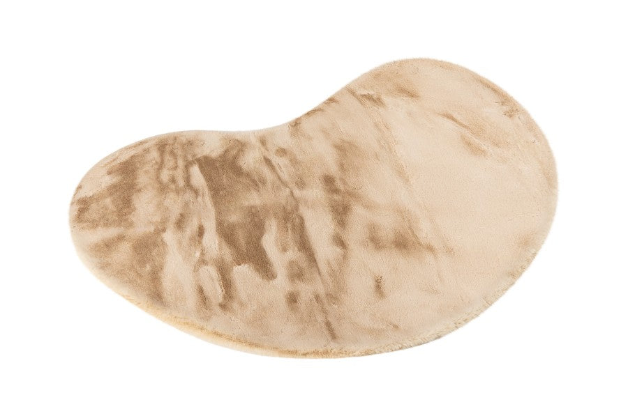 Vloerkleed faux vacht Heaven Organisch Beige