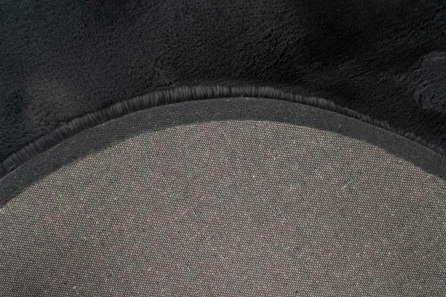 Vloerkleed faux vacht Heaven Organisch Graphite