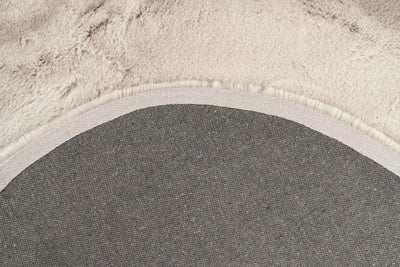 Vloerkleed faux vacht Heaven Organisch Light Taupe by Lalee