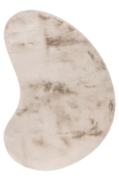 Vloerkleed faux vacht Heaven Organisch Light Taupe by Lalee