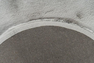 Vloerkleed faux vacht Heaven Organisch Silver by Lalee