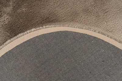 Vloerkleed faux vacht Heaven Organisch Taupe by Lalee