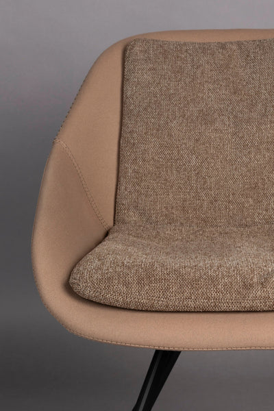 Eetkamerstoel Wakefield Beige by Dutchbone