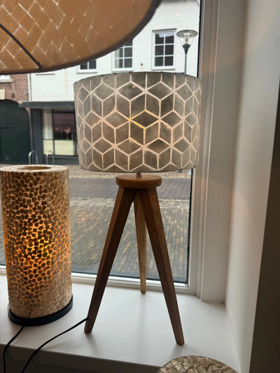 Biak Tafellamp voet Teakhout 50cm by VillaFlor