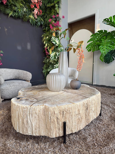 Salontafel Taly Natural versteend hout en fiberglass L by PTMD