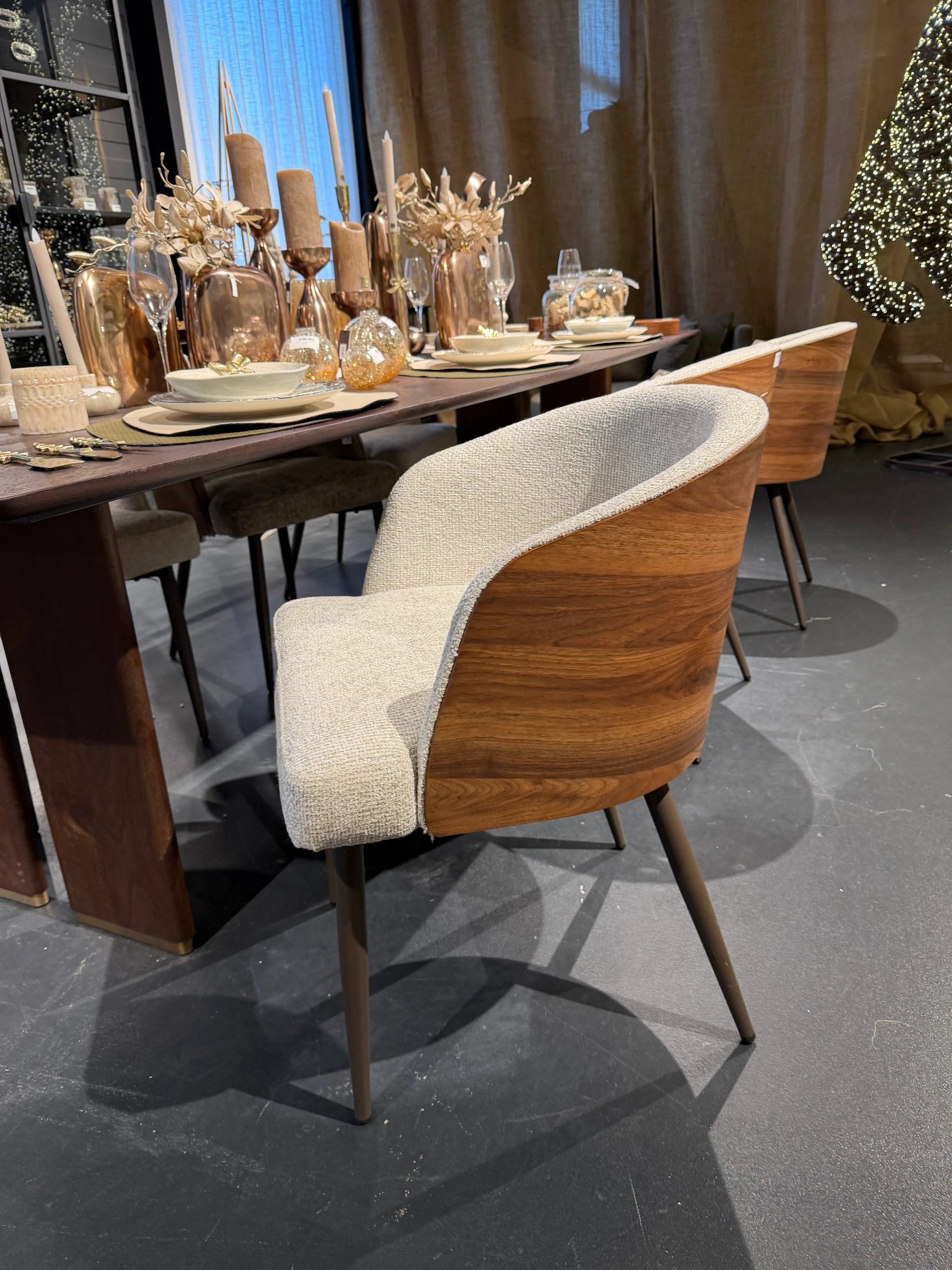 Eetkamerstoel Bosca Beige (set van 2) by PTMD