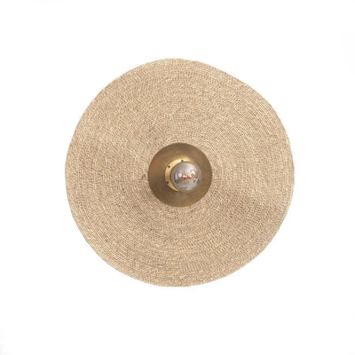De Let's Groove Muurlamp - Messing Naturel - M by Bazar Bizar Antwerp