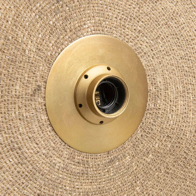 De Let's Groove Muurlamp - Messing Naturel - M by Bazar Bizar Antwerp
