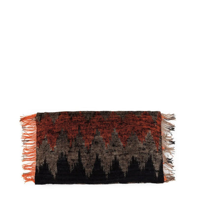 De Oh My Gee Kussenhoes - Zwart Oranje - 30x50 by Bazar Bizar Antwerp