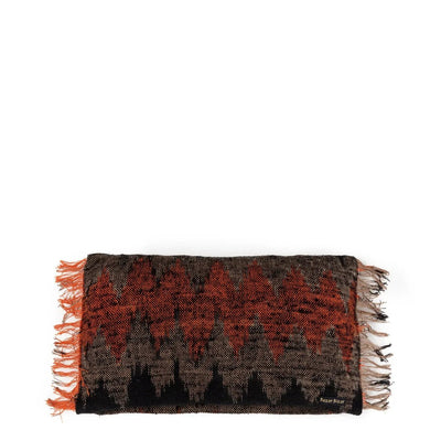De Oh My Gee Kussenhoes - Zwart Oranje - 30x50 by Bazar Bizar Antwerp