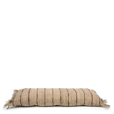 De Oh My Gee Kussenhoes - Beige Black - 35x100 by Bazar Bizar Antwerp