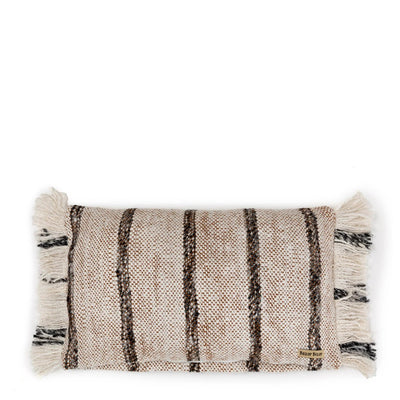 De Oh My Gee Kussenhoes - Bohemian Wit - 30x50 by Bazar Bizar Antwerp