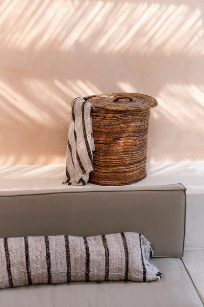 De Oh My Gee Kussenhoes - Bohemian Wit - 35x100 by Bazar Bizar Antwerp