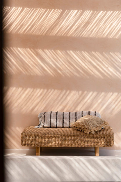 De Oh My Gee Kussenhoes - Bohemian Wit - 35x100