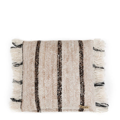 De Oh My Gee Kussenhoes - Bohemian Wit - 40x40 by Bazar Bizar Antwerp