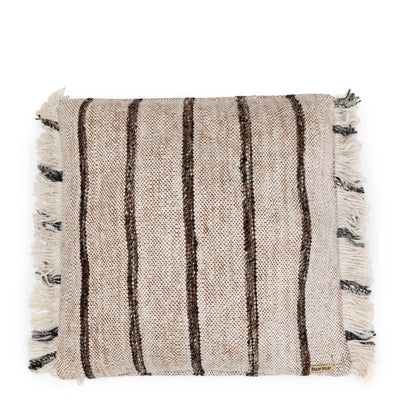 De Oh My Gee Kussenhoes - Bohemian Wit - 60x60 by Bazar Bizar Antwerp