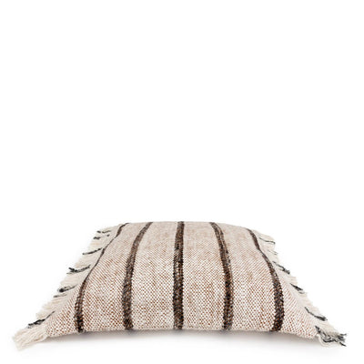 De Oh My Gee Kussenhoes - Bohemian Wit - 60x60 by Bazar Bizar Antwerp