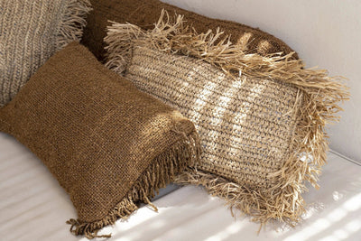 De Oh My Gee Kussenhoes - Brown - 30x50 by Bazar Bizar Antwerp