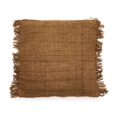 De Oh My Gee Kussenhoes - Bruin - 60x60 by Bazar Bizar Antwerp