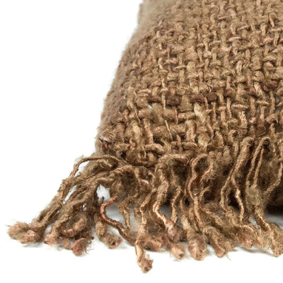 De Oh My Gee Kussenhoes - Bruin - 60x60 by Bazar Bizar Antwerp