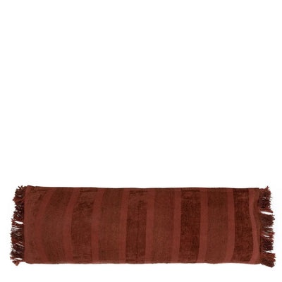 De Oh My Gee Kussenhoes - Bordeaux Velvet - 30x100 by Bazar Bizar Antwerp