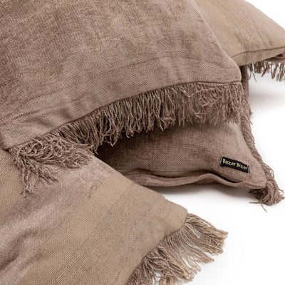 De Oh My Gee Kussenhoes - Concrete Velvet - 30x50 by Bazar Bizar Antwerp