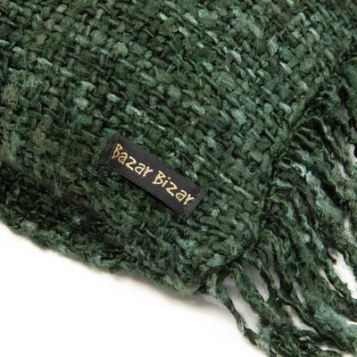 De Oh My Gee Kussenhoes - Donkergroen - 35x100 by Bazar Bizar Antwerp