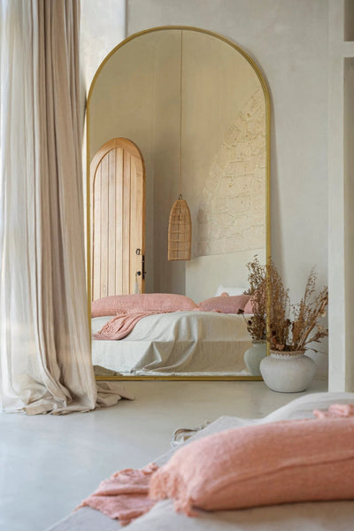 De Oh My Gee Kussenhoes - Zalm Roze - 35x100 by Bazar Bizar Antwerp